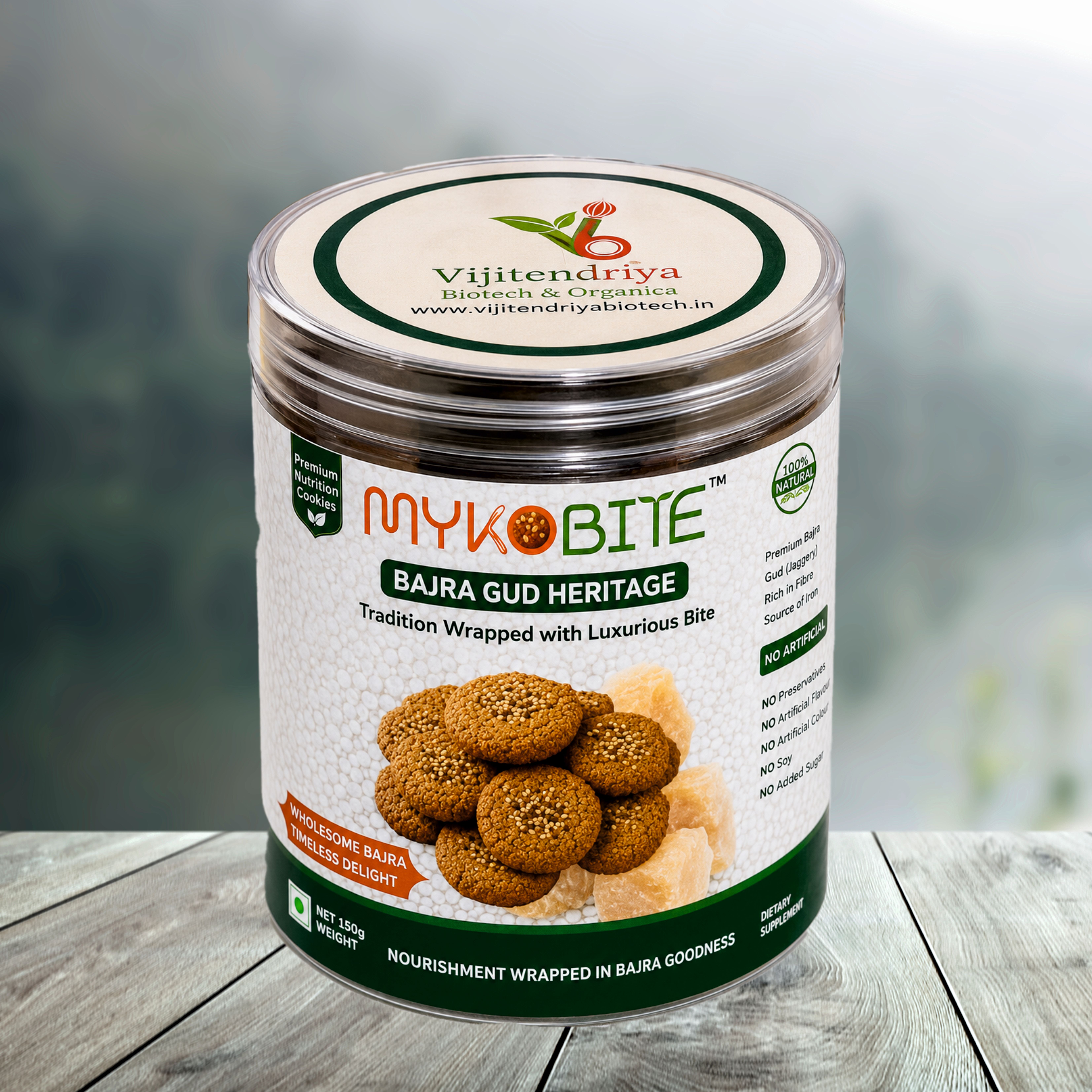 MYKOBITE Bajra Gud Heritage Cookies