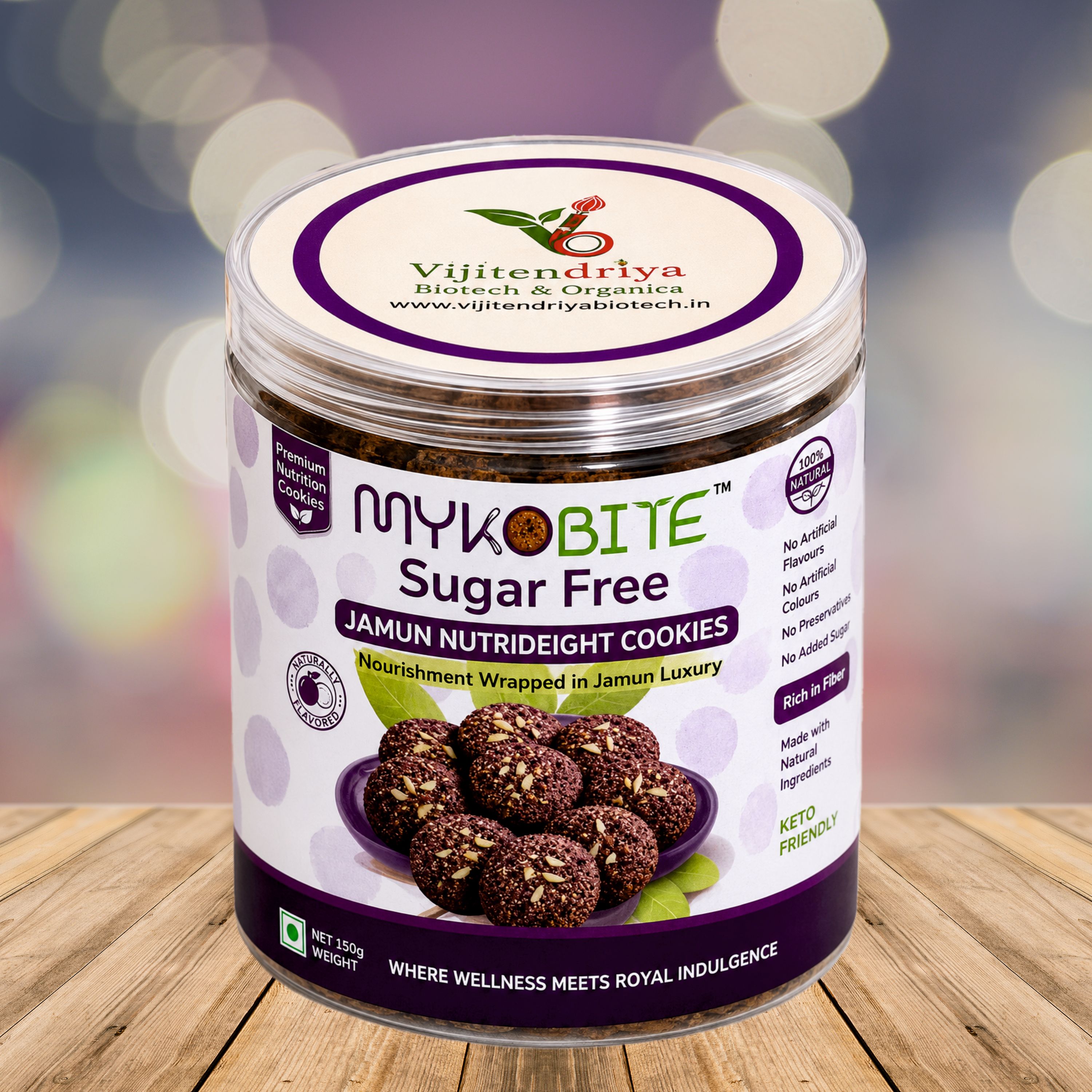 MYKOBITE Jamun NutriDelight Cookies