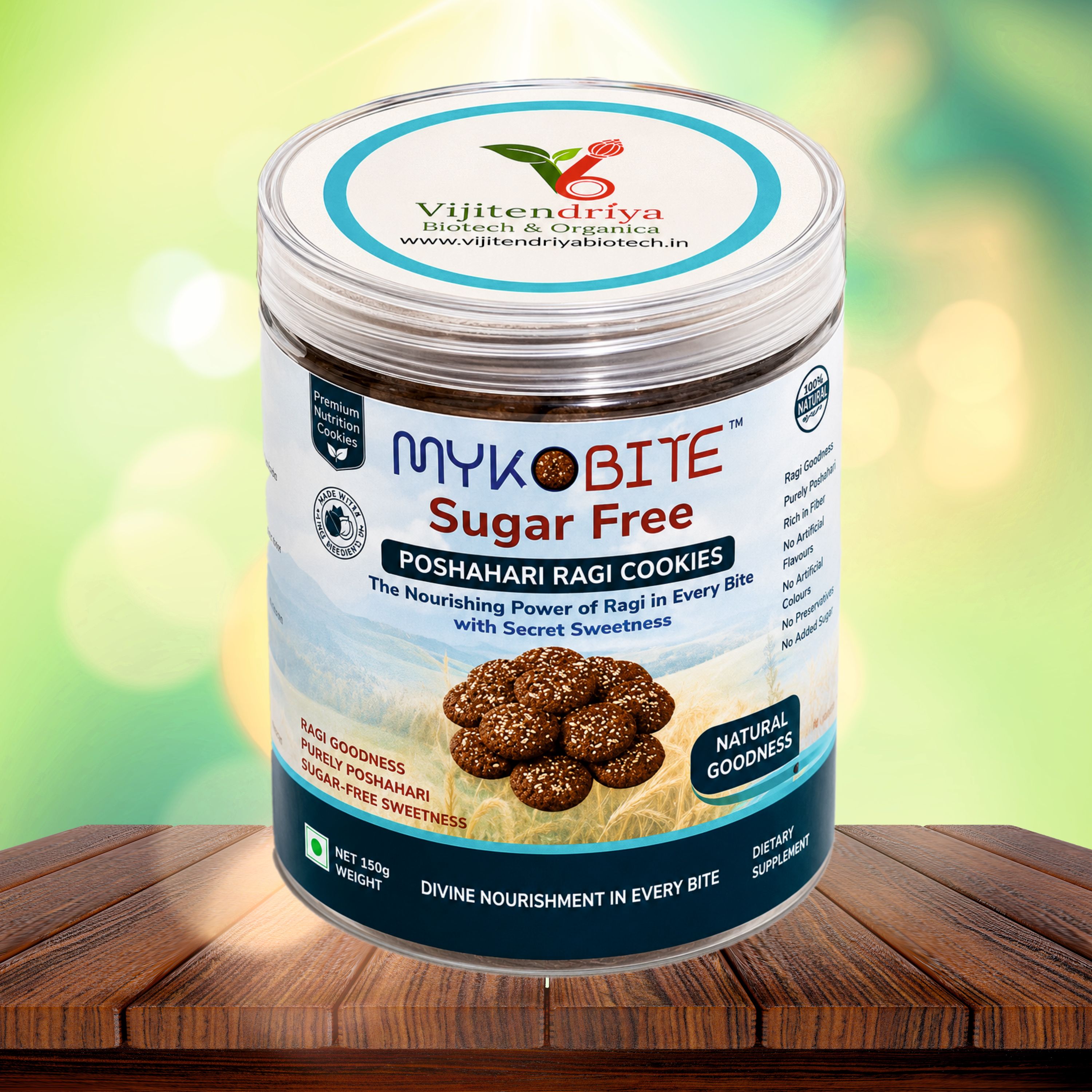 MYKOBITE- Poshahari Ragi Cookies